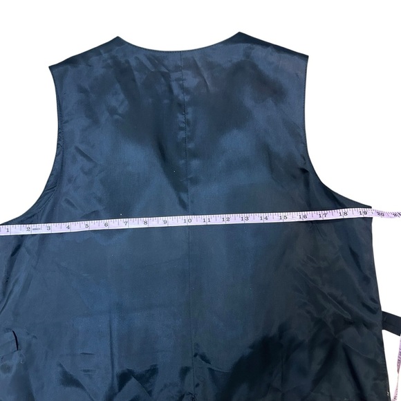 Wah-Maker women’s old west floral jacquard vest size large Victorian frontier - Picture 8 of 8